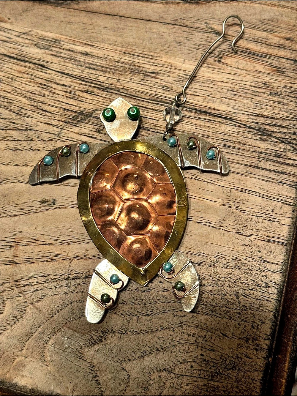 Turtle Metal Ornament